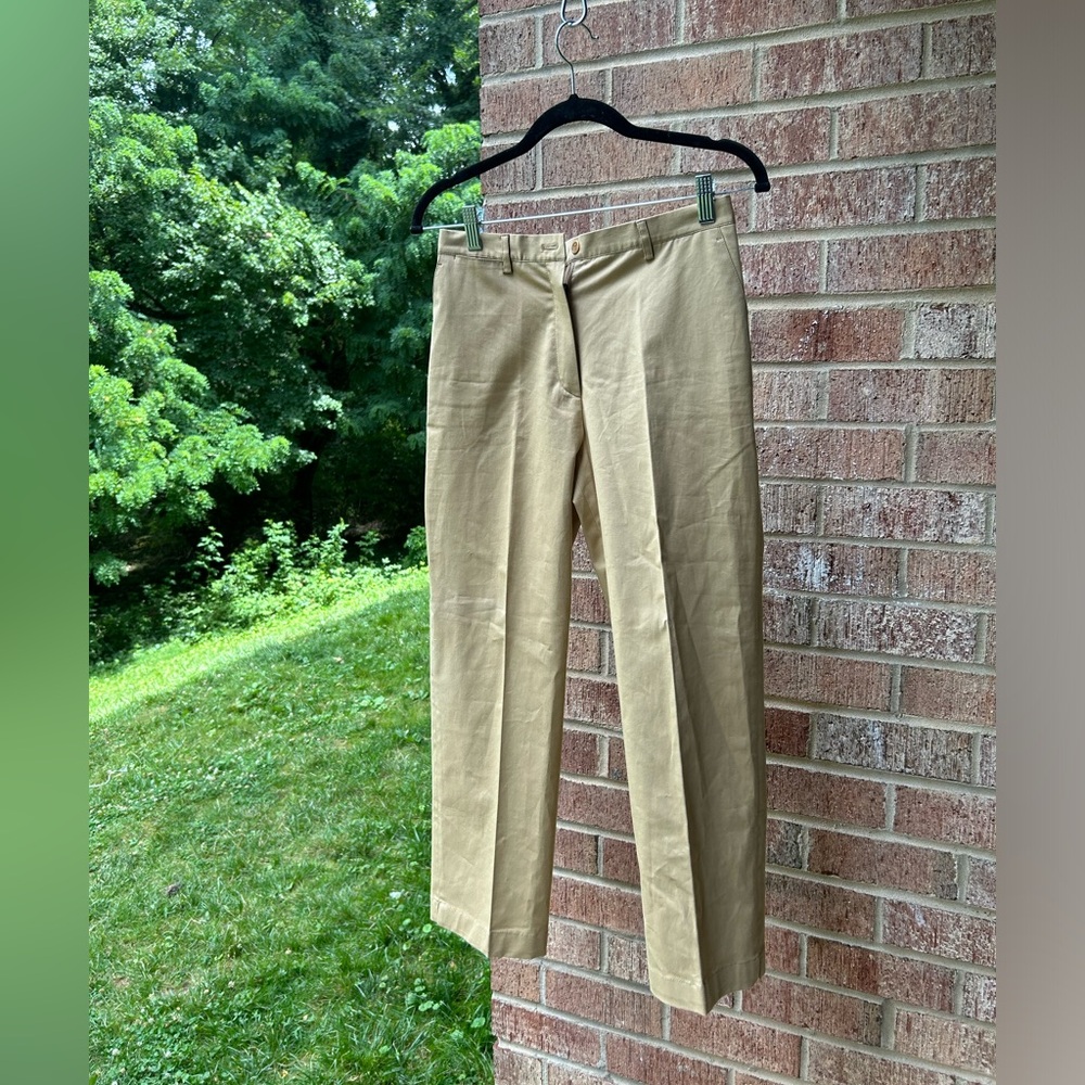 Burberry Golf Womens Khaki chino pants